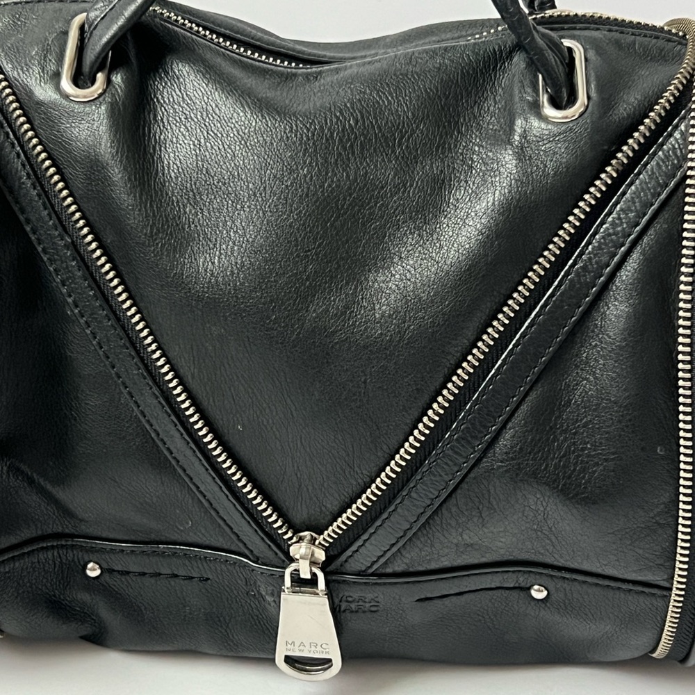 Marc New York Black Leather  Bag - Picture 6 of 6